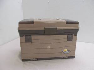 Tackle box, reels, tackle organizer