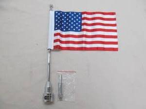 American motorcycle flag
