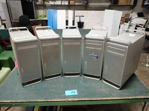 lot 35 image: Lot of 5 iMacs, ALL DETAILS IN DESCRIPTION