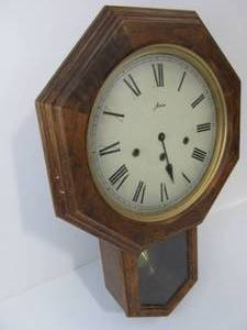 lot 68 image: Vintage HAID West German Regulator Clock