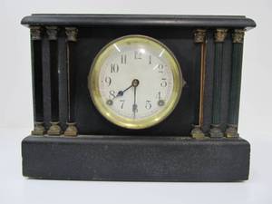 lot 66 image: Antique SESSIONS Mantel Clock