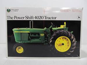 lot 10 image: Mint In Box Ertl JOHN DEERE Power Shift 4020 Tractor