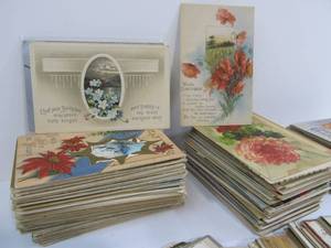 lot 58 image: Large Lot of Antique Postcards