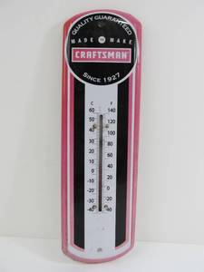 lot 182 image: Metal CRAFTSMAN Advertising Thermometer
