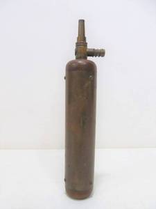 lot 51 image: Antique Brass Dispenser