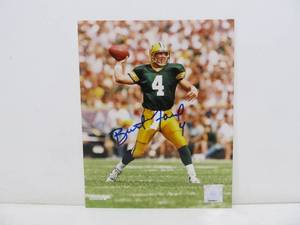 lot 82 image: Authentic BRETT FAVRE Autographed Photo