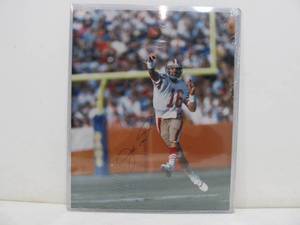 lot 86 image: Authentic JOE MONTANA Autographed Photo