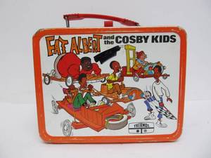 lot 159 image: Vintage FAT ALBERT & The Cosby Kids Metal Lunchbox