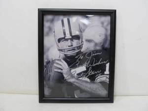 lot 231 image: Autographed BART STAR Football Photo