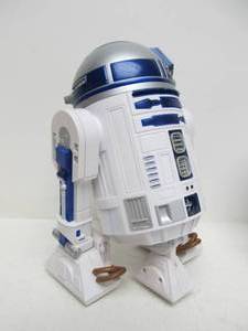 lot 71 image: Pair of Working STAR WARS R2 D2 Robot Toys