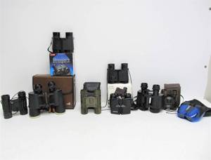 lot 216 image: 9 Sets of Assorted Binoculars