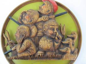 lot 285 image: Vintage Olympia Light Beer 3D Duck Hunting Sign