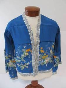 lot 338 image: Vintage 1950s Era Oriental Silk Shirt