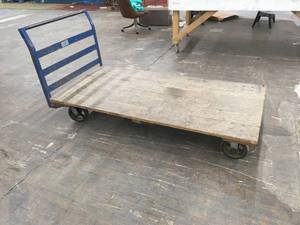 lot 13 image: Industrial Push Cart
