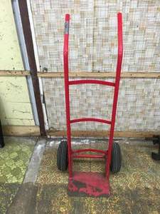 lot 33 image: Red Hand Cart