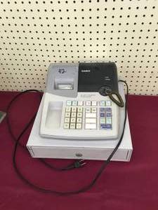 lot 41 image: Casio PCR-265P Electronic Cash Register