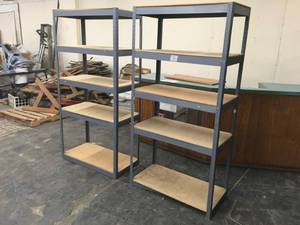 lot 8 image: Set Of Shelves