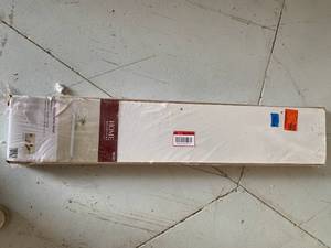 lot 92A image: 42 in. L x 8 in. W Profile White Shelf