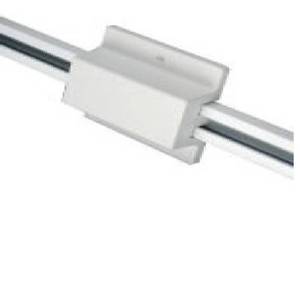 lot 53 image: Lazer Track Lighting White Floating Canopy And Connector Feed