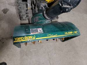 lot 5 image: 30 Yard Man Snowblower