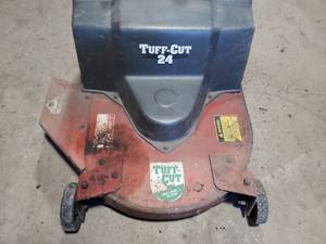 lot 27 image: Tuff-Cut 24 Brush Walk Behind Brush Mower