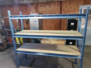 lot 35 image: Garage Shop Shelving