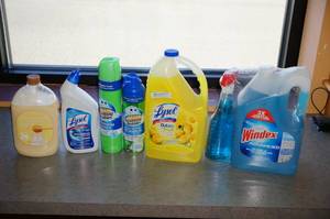 lot 69 image: Cleaning Chemicals