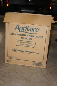 lot 45 image: NEW Aprilaire Model 2200 High Efficiency Air Cleaner