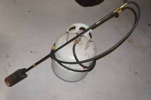 lot 64 image: Propane Tank with Torch Attachment