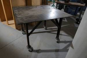 lot 119 image: Steel Welding Table