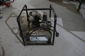 lot 123 image: PowR Profile Electric Air Compressor