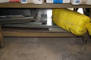 lot 138 image: Contents of Shelf - Duct Pieces