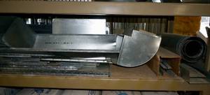 lot 140 image: Contents of Shelf - Duct Pieces