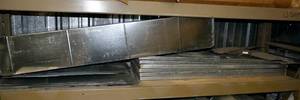 lot 144 image: Contents of Shelf - Duct Pieces