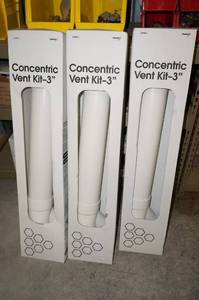 lot 153 image: 3 New Concentric Vent Kits