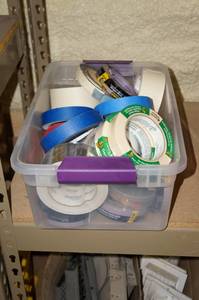 lot 175 image: Small Bin of Tape