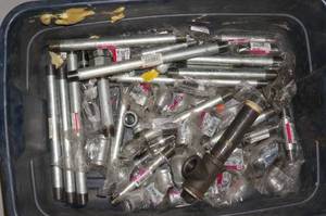 lot 201 image: Steel Nipples and Fittings