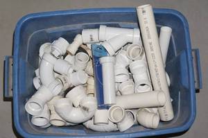 lot 203 image: PVC Fittings