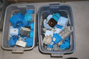 lot 218 image: Electrical Boxes