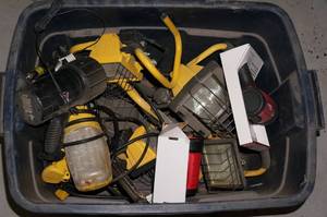 lot 262 image: Work Lights