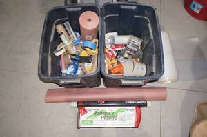 lot 307 image: Painters Sheeting and Tape