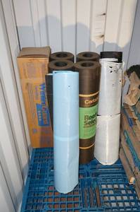 lot 319 image: Tar Paper Rolls