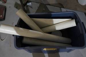 lot 367 image: Sections of PVC Piping