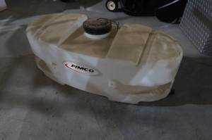 lot 385 image: Fimco 25 Gallon Tank with Electric Pump