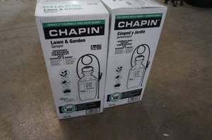 lot 392 image: 2 NEW Lawn and Garden Sprayers