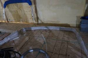 lot 423 image: Pontoon Bimini Cover Frame