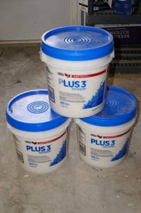 lot 439 image: 3 Buckets of Sheetrock Joint Compound