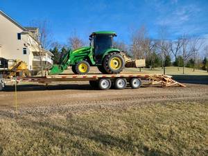 lot 11 image: 2005 PJ Triple Axle 21000 Lb Capacity Trailer