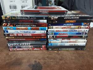lot 4 image: 25 DVDs