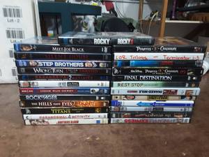lot 1 image: 25 DVDs